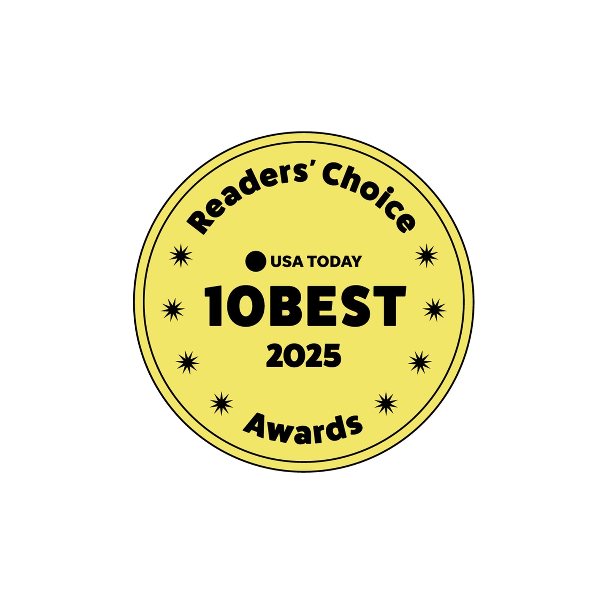USA Today Readers' Choice Voted #8 Best Craft Gin 2025