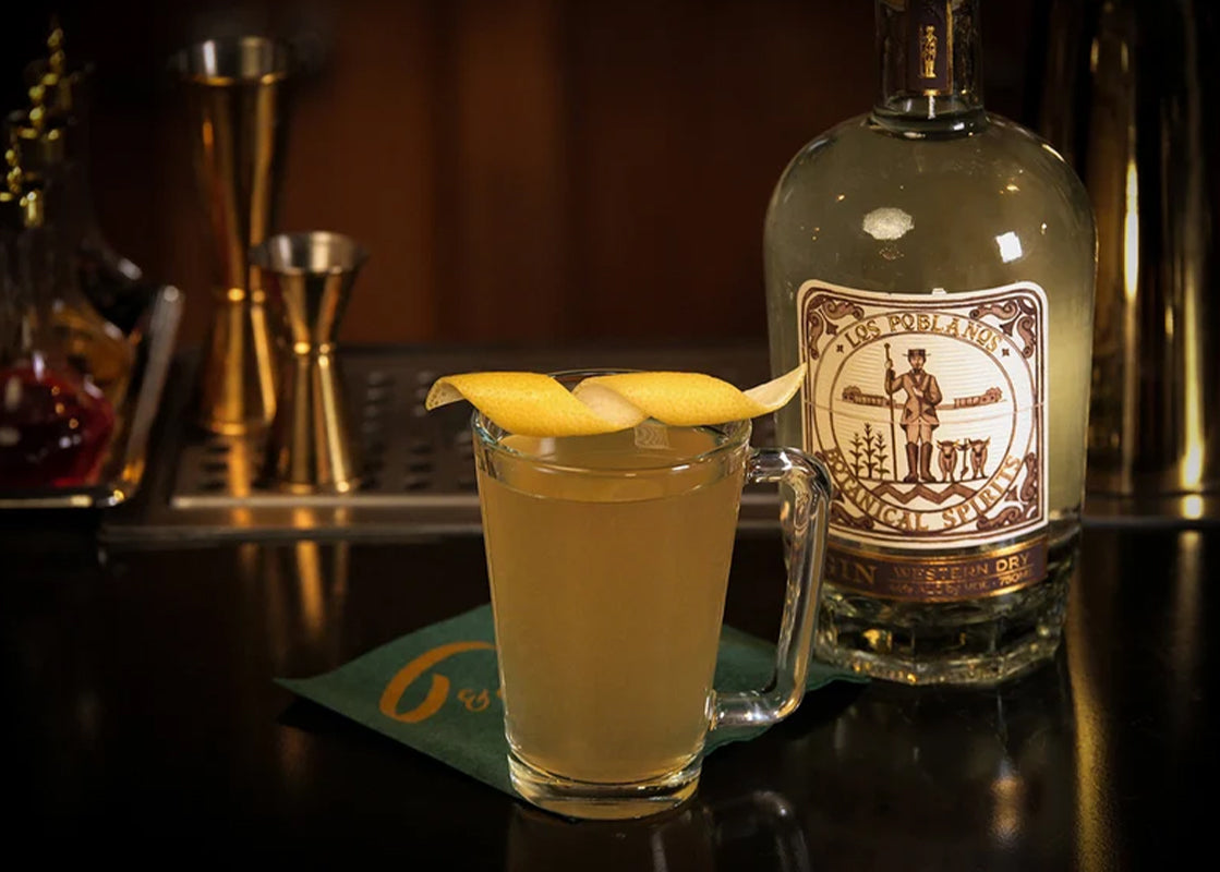 Gin Toddy on the Town & Ranch Bar