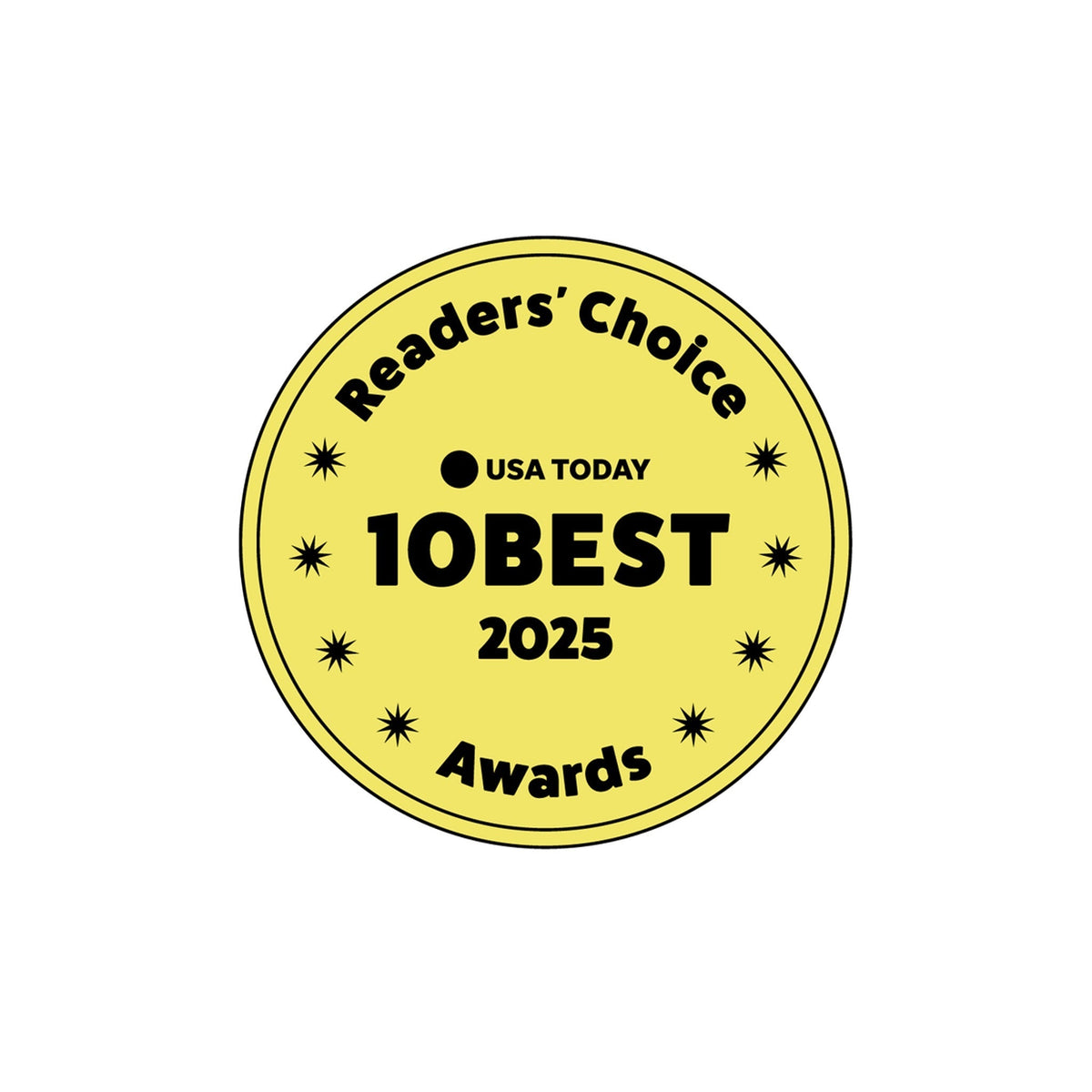 USA Today Readers' Choice Voted #8 Best Craft Gin 2025