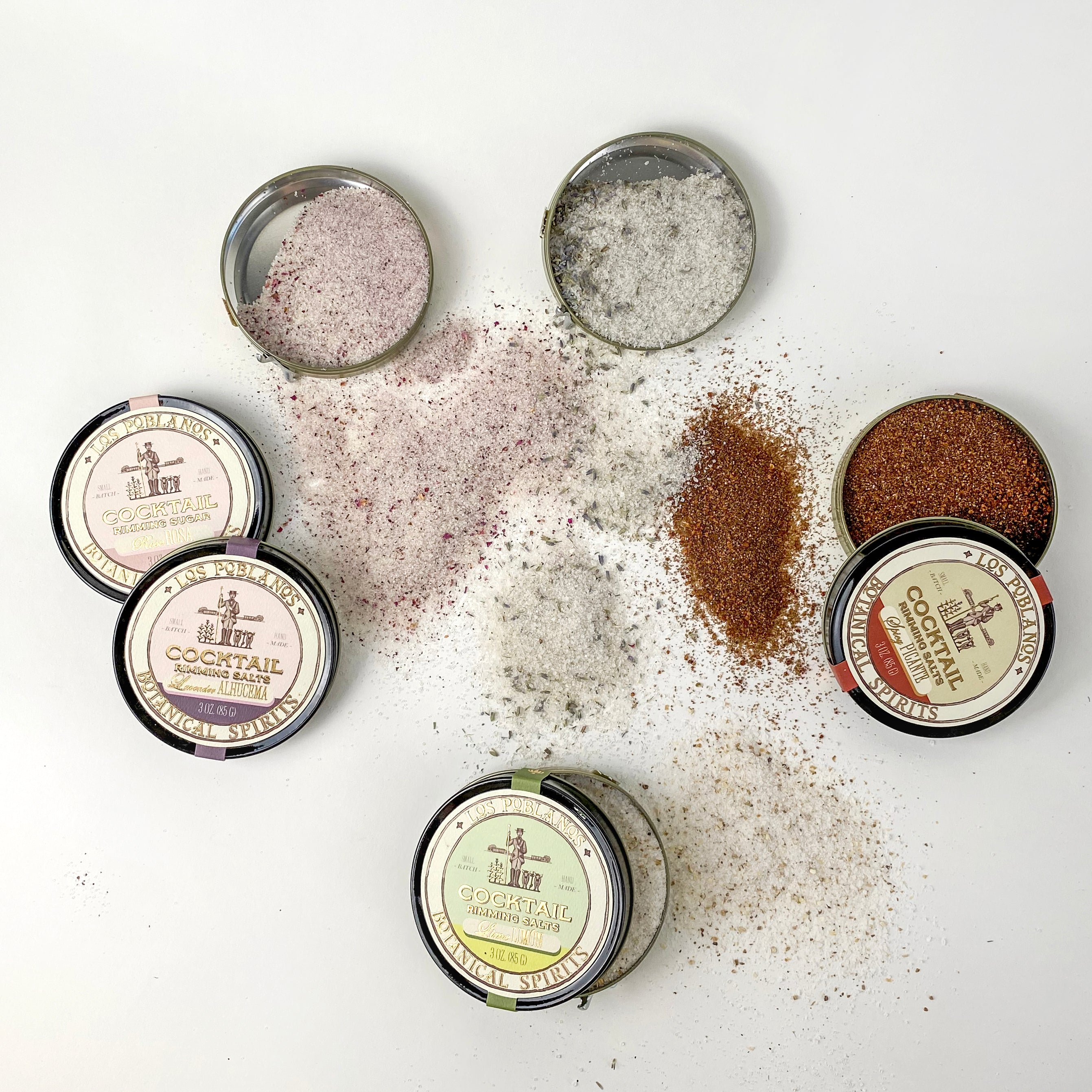 Cocktail Rimming Salts & Sugars Los Poblanos